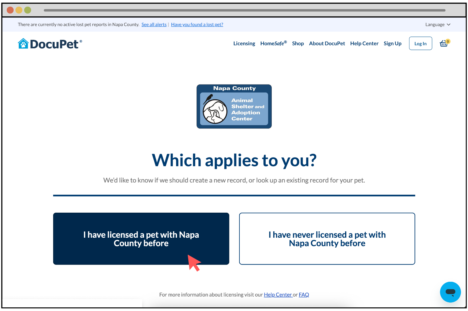 How do I use my online Access Code? – DocuPet